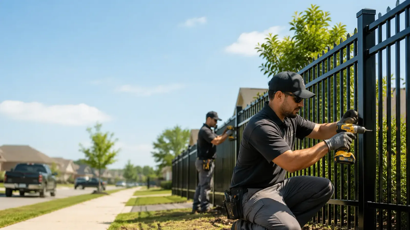 Metal Fence Installation in Osceola, IN